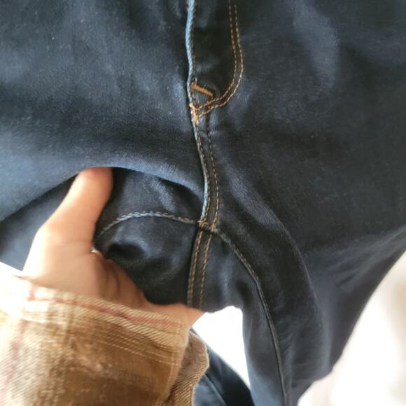 Mavi Gold Dark Wash Mid Rise Slim Stretch Ariana Classic Skinny Jeans Size 26 - Picture 5 of 11